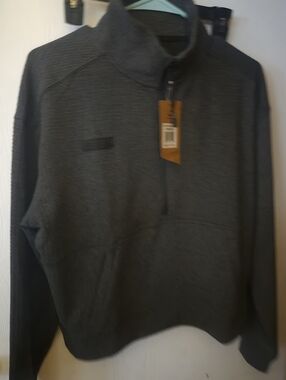 Evoshield Womens Half Zip Jacquard Pullover Size SMALL